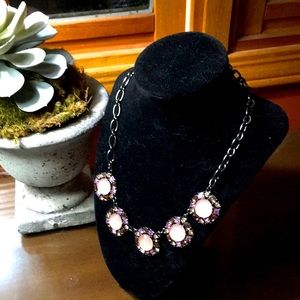 Vintage look statement necklace